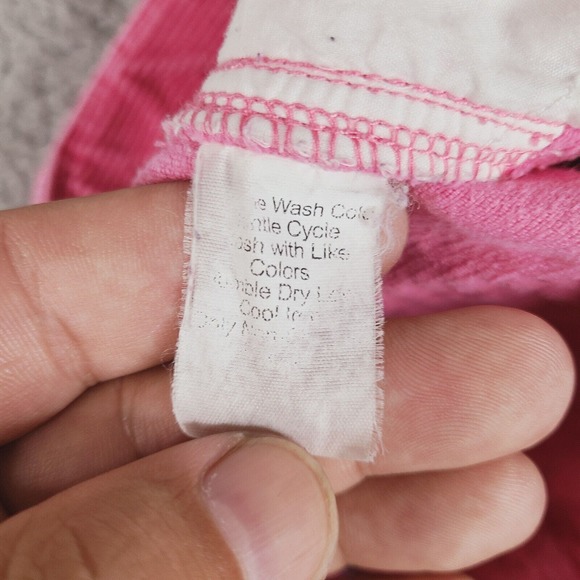 Vineyard Vines Pants Girls Size 12 Pink Corduroy Adjustable Waist Cotton Blend - Picture 10 of 16